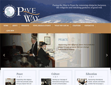 Tablet Screenshot of pavethewayfoundation.org